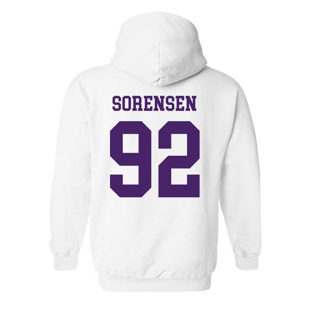 Weber - NCAA Football : Boyd Sorensen - Classic Shersey Hooded Sweatshirt-1