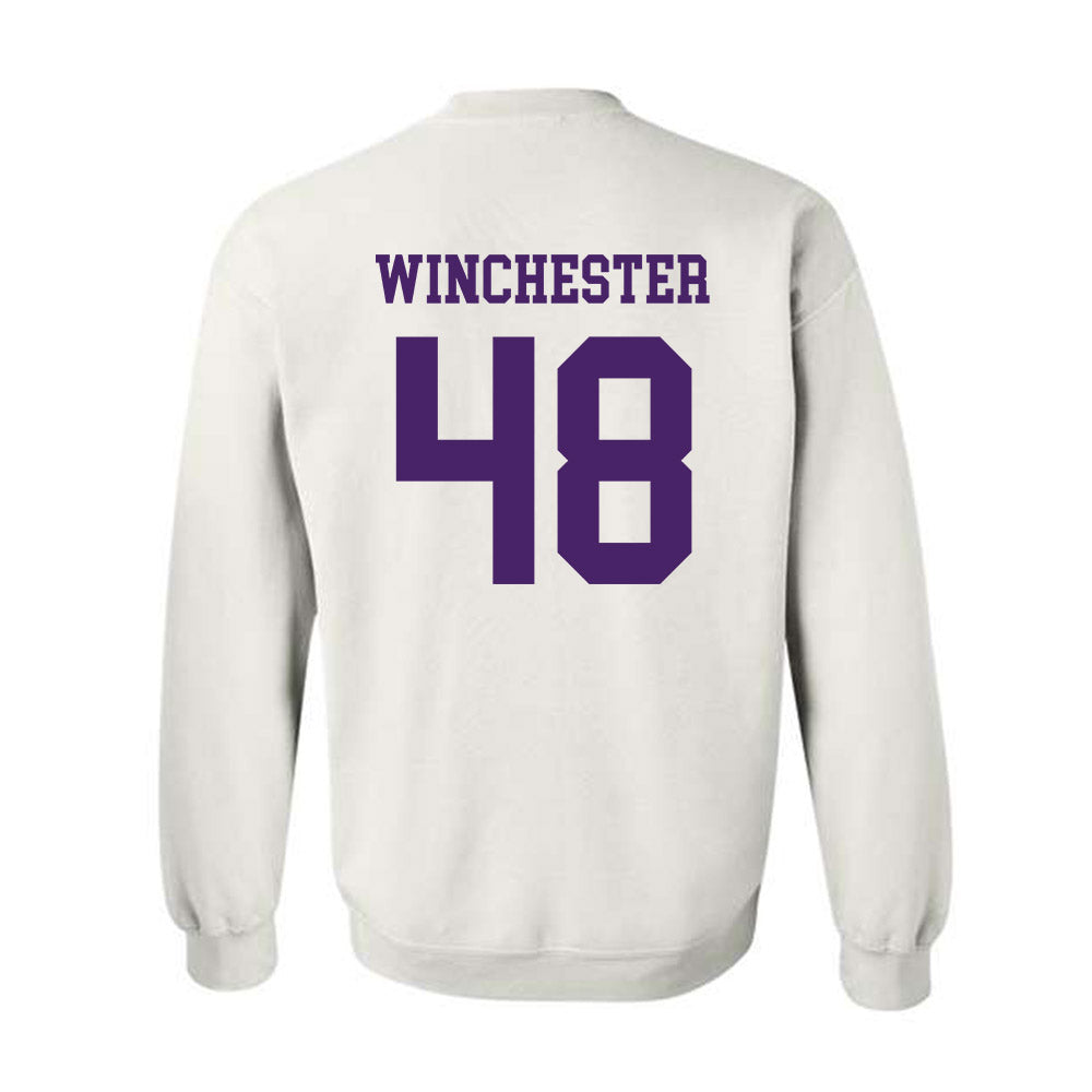 Weber - NCAA Football : Paliku Winchester - Classic Shersey Crewneck Sweatshirt-1