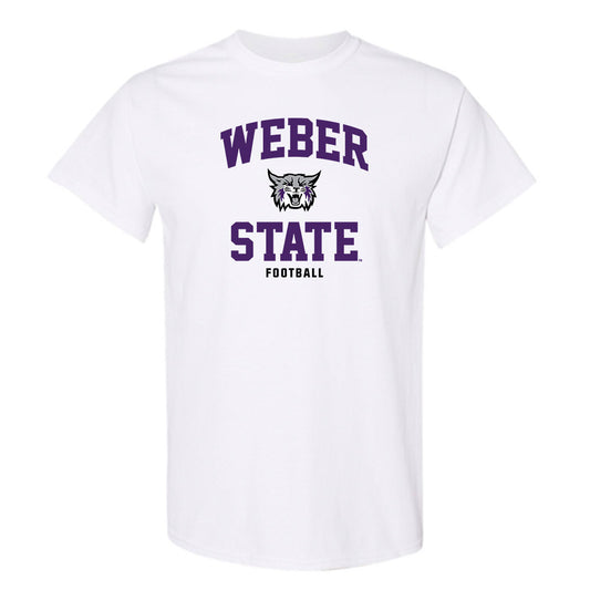 Weber - NCAA Football : Leon Crutcher - Classic Shersey T-Shirt-0