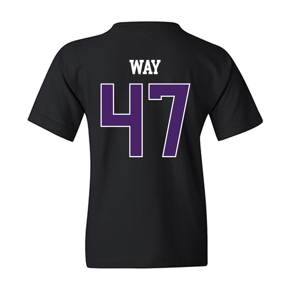 Weber - NCAA Football : Henry Way - Classic Shersey Youth T-Shirt-1