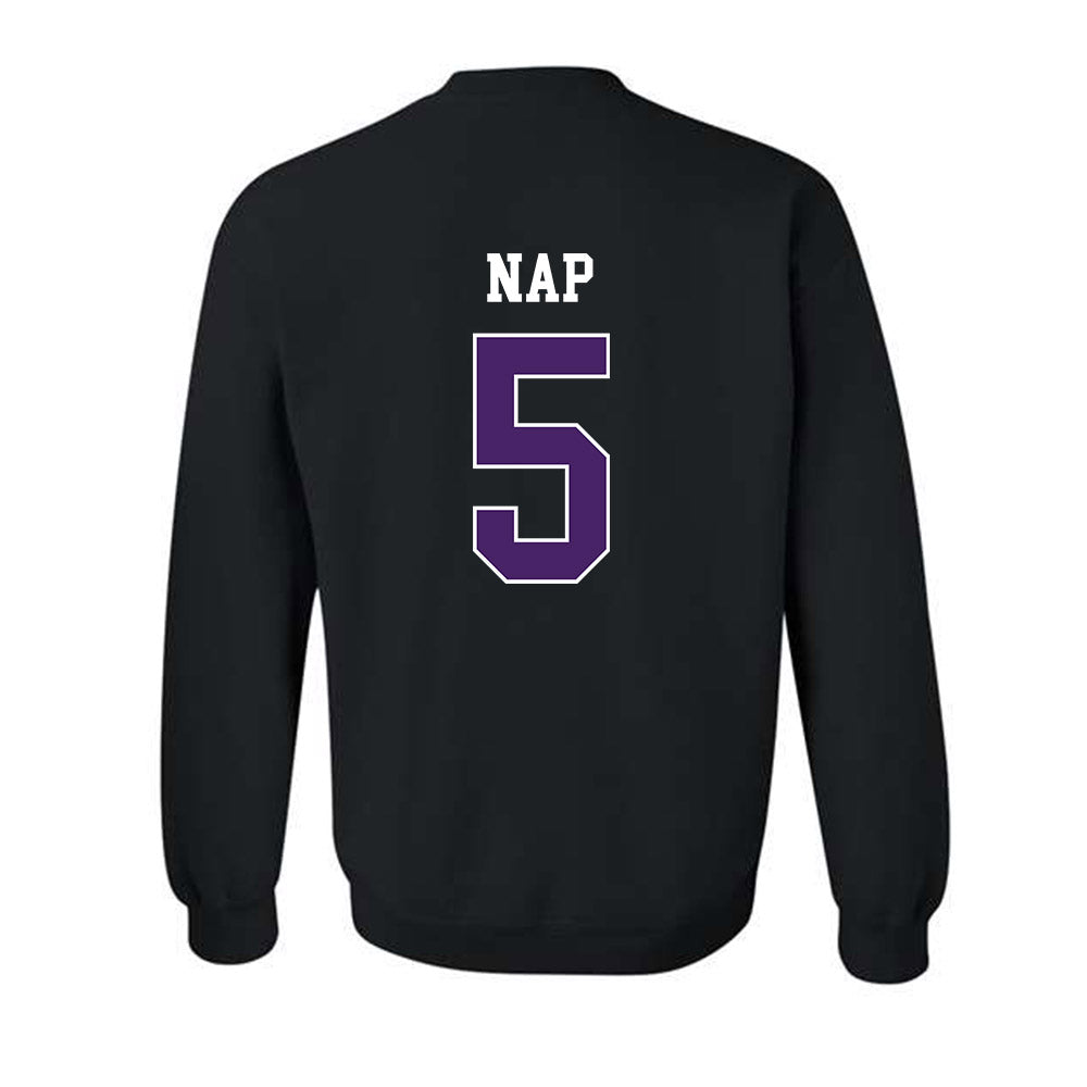 Weber - NCAA Women's Basketball : Dakota Nap - Classic Shersey Crewneck Sweatshirt-1