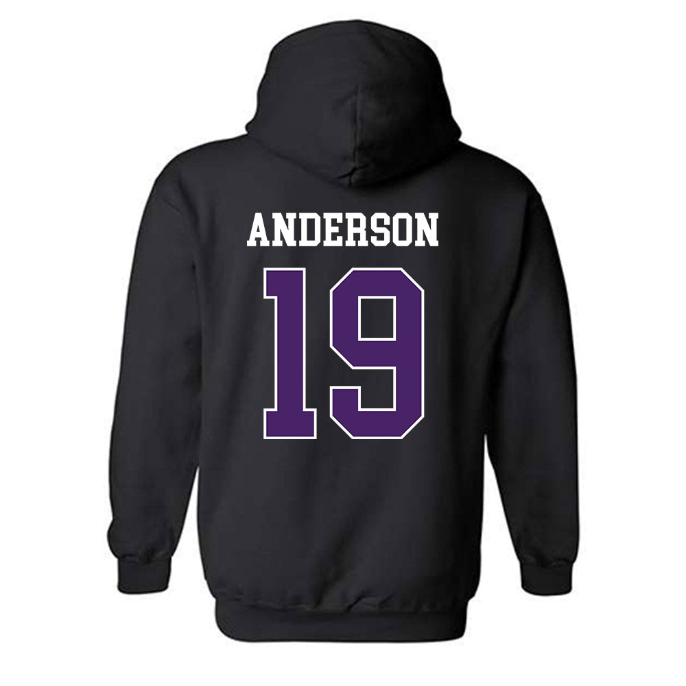Weber - NCAA Women's Soccer : Oakley Anderson - Classic Shersey Hooded Sweatshirt-1