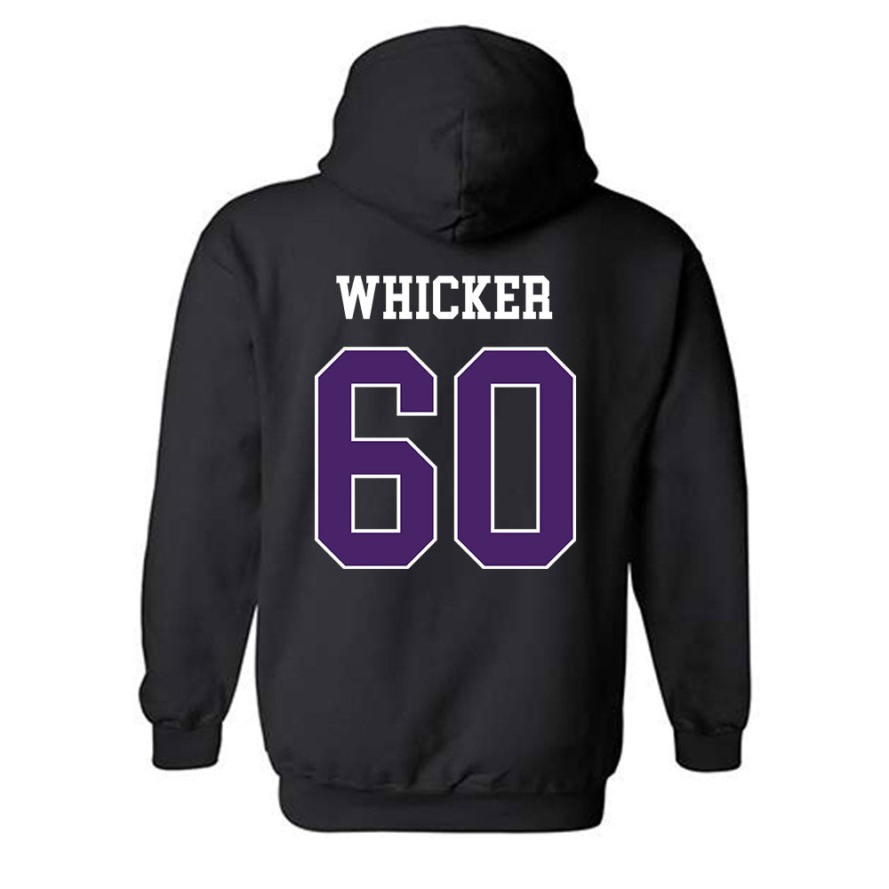 Weber - NCAA Football : Riley Whicker - Classic Shersey Hooded Sweatshirt-1
