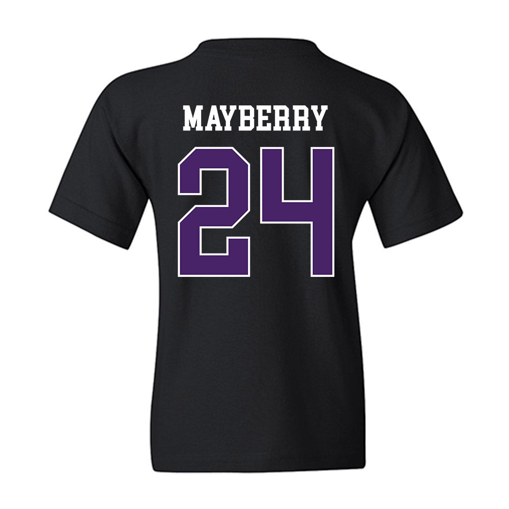 Weber - NCAA Football : Jasean Mayberry - Classic Shersey Youth T-Shirt-1