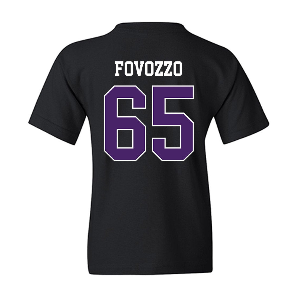 Weber - NCAA Football : Nicholas Fovozzo - Classic Shersey Youth T-Shirt-1