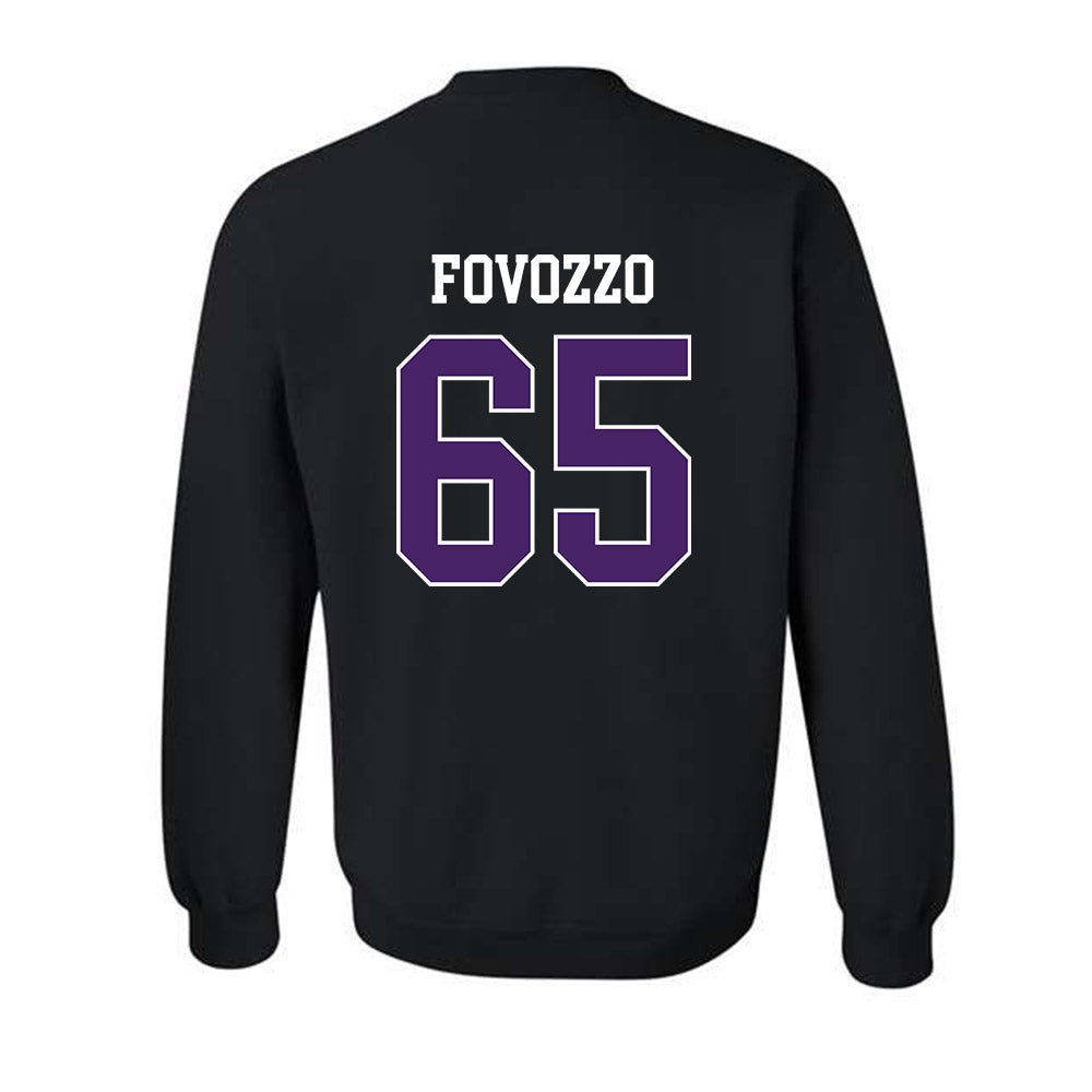 Weber - NCAA Football : Nicholas Fovozzo - Classic Shersey Crewneck Sweatshirt-1