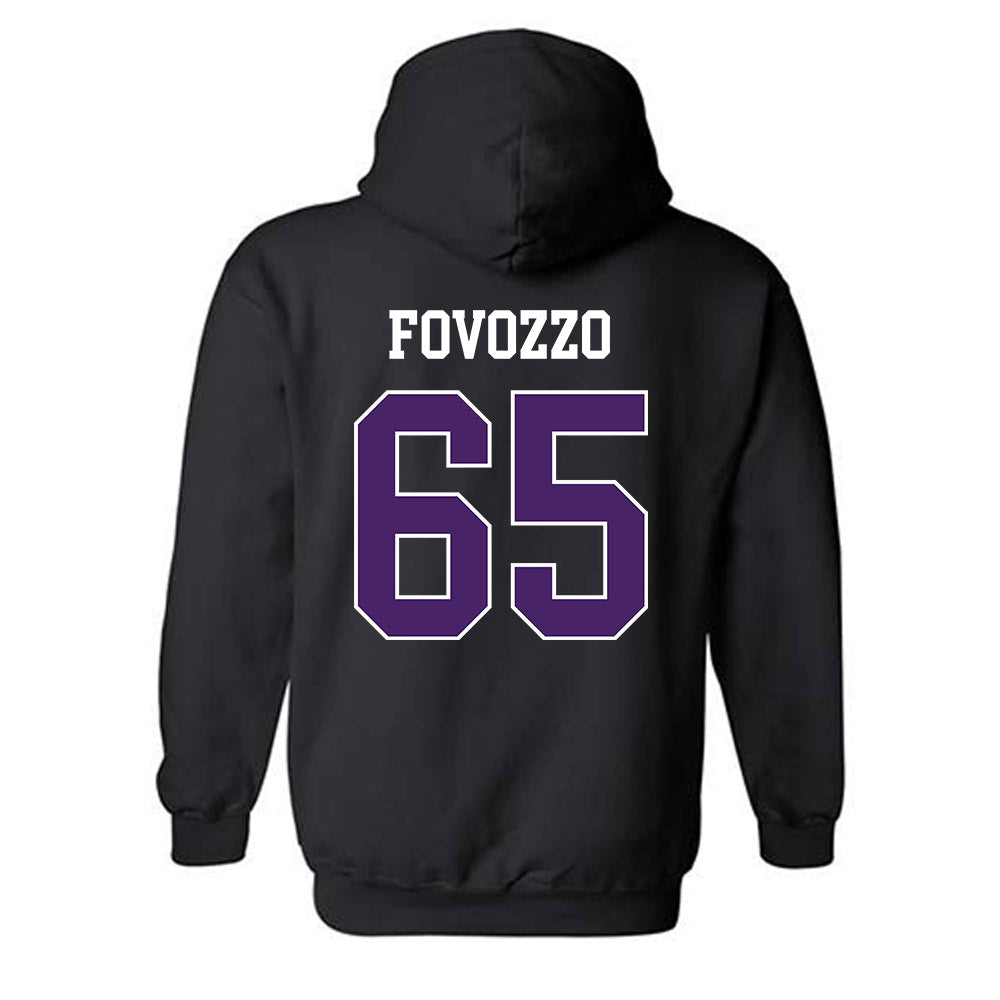 Weber - NCAA Football : Nicholas Fovozzo - Classic Shersey Hooded Sweatshirt-1