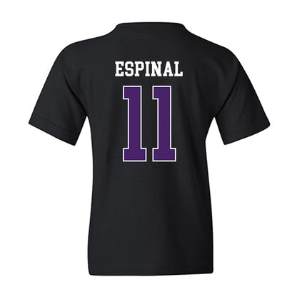 Weber - NCAA Men's Basketball : Kevin Espinal - Classic Shersey Youth T-Shirt-1