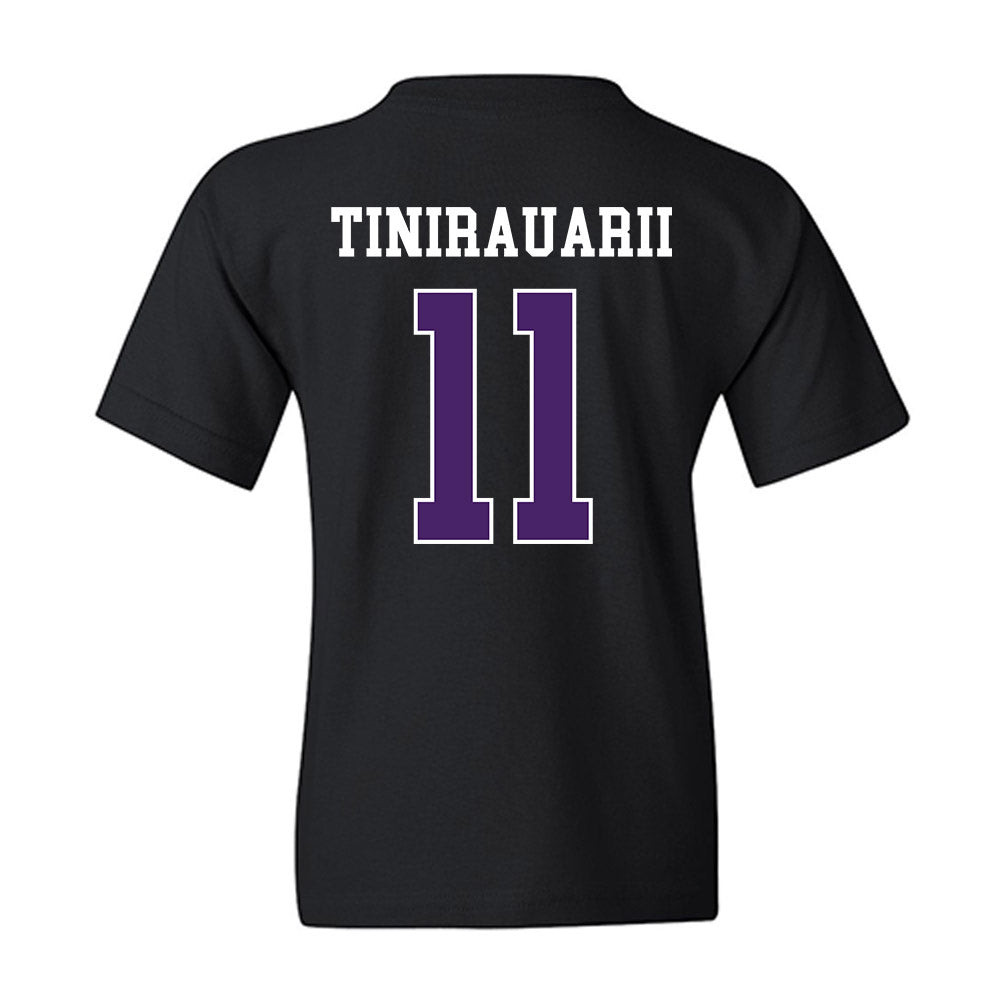Weber - NCAA Football : Raimoana Tinirauarii - Classic Shersey Youth T-Shirt-1