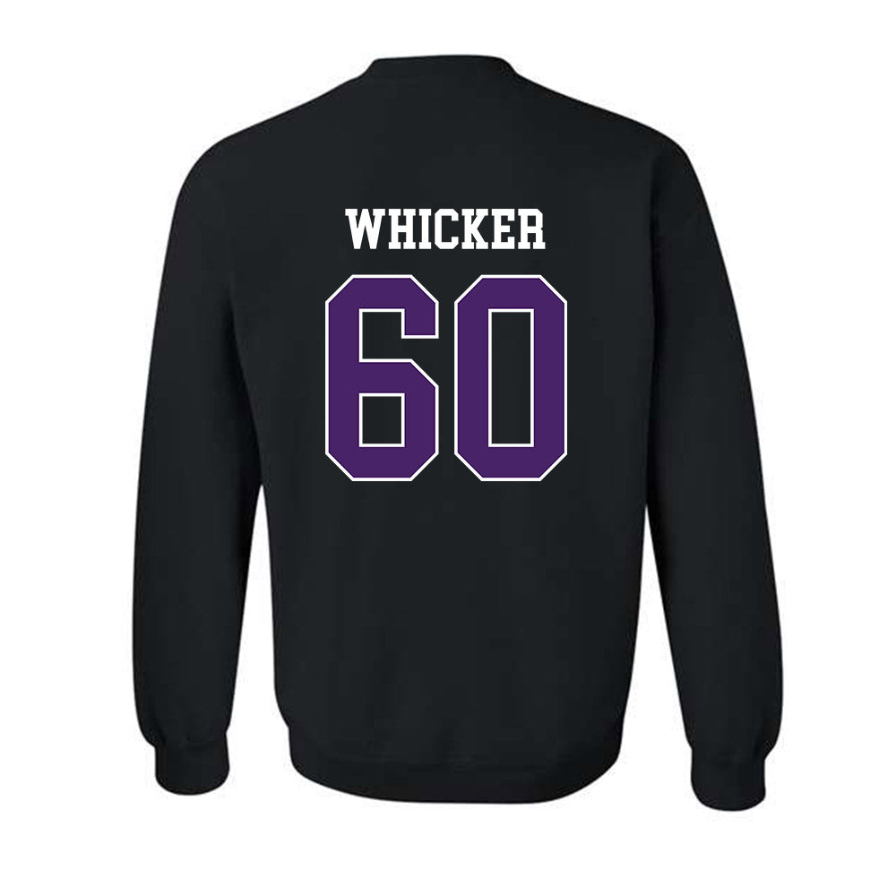 Weber - NCAA Football : Riley Whicker - Classic Shersey Crewneck Sweatshirt-1