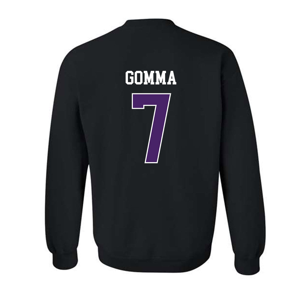 Weber - NCAA Men's Basketball : Malek Gomma - Classic Shersey Crewneck Sweatshirt-1