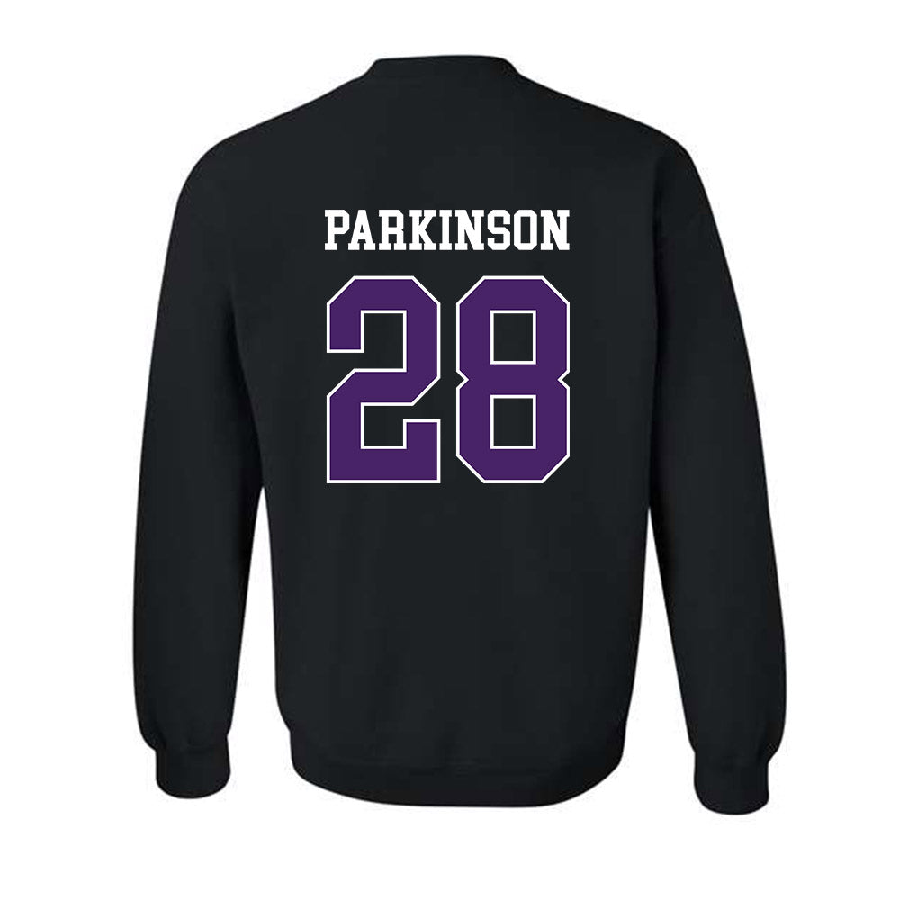 Weber - NCAA Football : Elias Parkinson - Classic Shersey Crewneck Sweatshirt-1