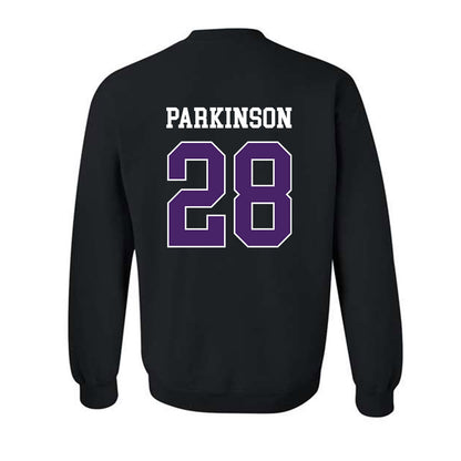 Weber - NCAA Football : Elias Parkinson - Classic Shersey Crewneck Sweatshirt-1