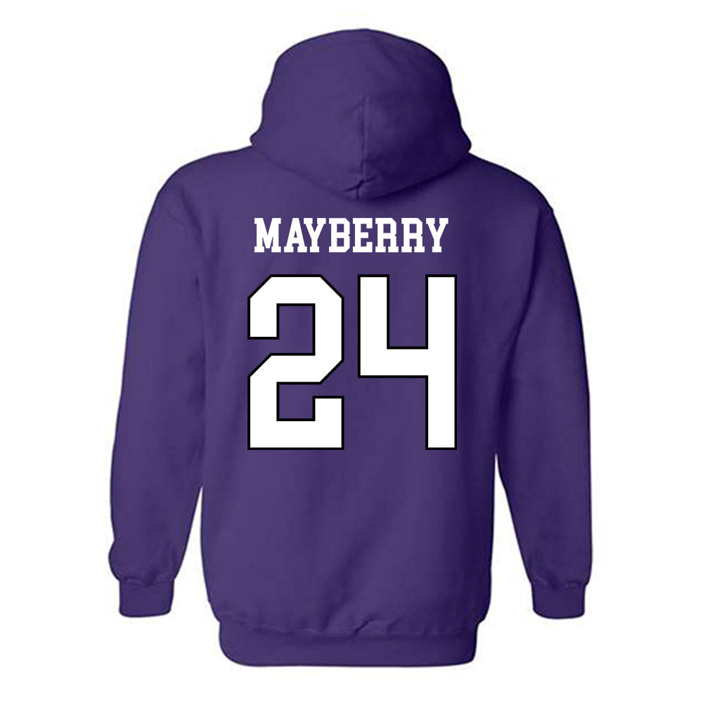 Weber - NCAA Football : Jasean Mayberry - Classic Shersey Hooded Sweatshirt-1