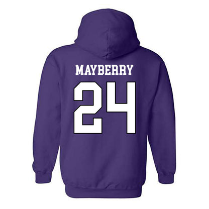 Weber - NCAA Football : Jasean Mayberry - Classic Shersey Hooded Sweatshirt-1