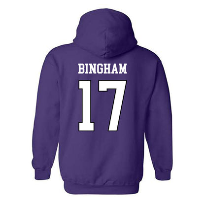 Weber - NCAA Softball : Emma Bingham - Classic Shersey Hooded Sweatshirt-1