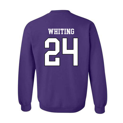 Weber - NCAA Men's Basketball : Jace Whiting - Classic Shersey Crewneck Sweatshirt-1