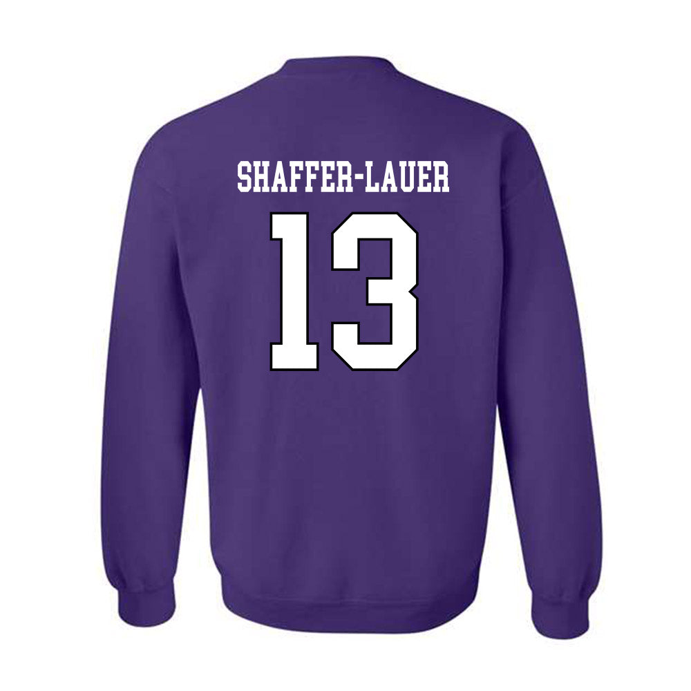 Weber - NCAA Women's Basketball : Makenna Shaffer-Lauer - Classic Shersey Crewneck Sweatshirt-1