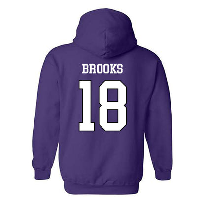 Weber - NCAA Women's Soccer : Nellie Brooks - Classic Shersey Hooded Sweatshirt-1