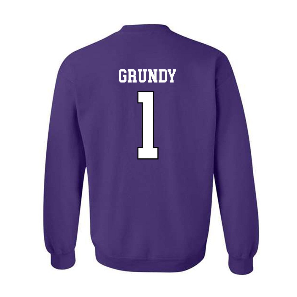 Weber - NCAA Softball : Abby Grundy - Classic Shersey Crewneck Sweatshirt-1