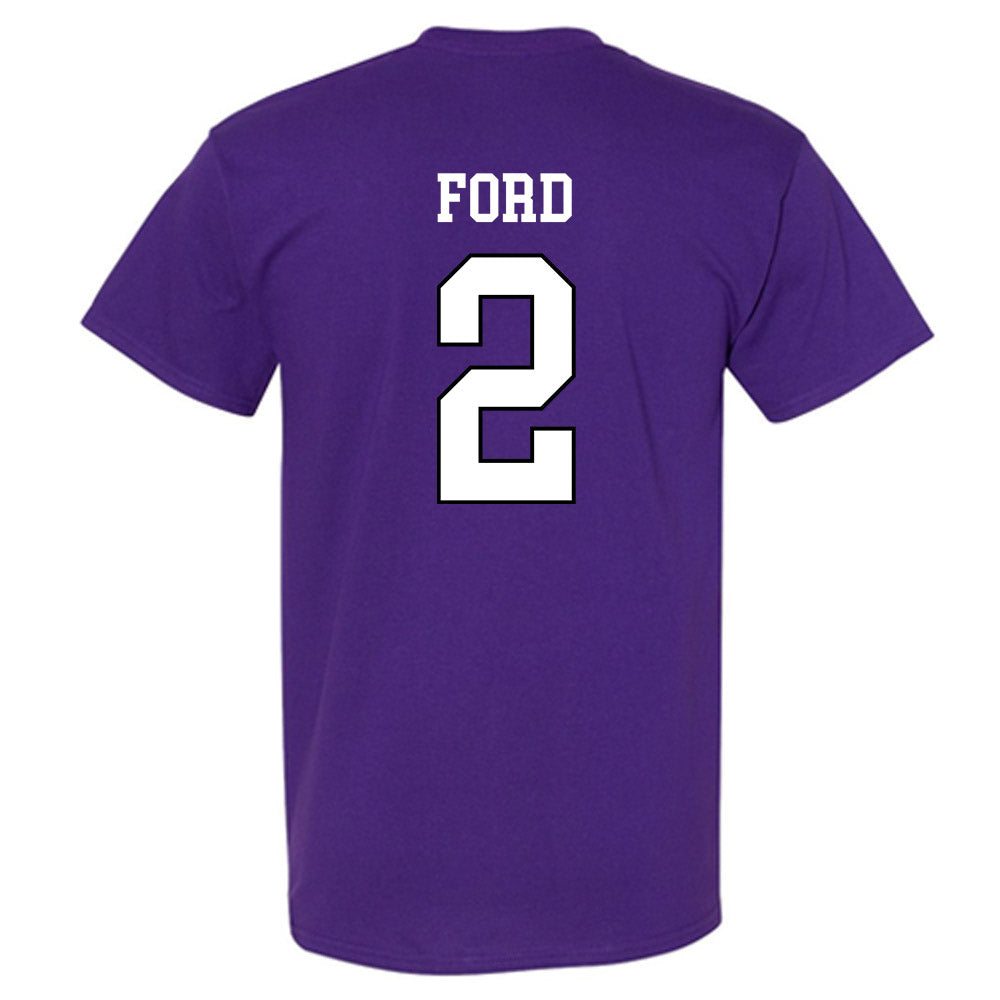 Weber - NCAA Football : Devin Ford - Classic Shersey T-Shirt-1