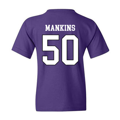 Weber - NCAA Football : Max Mankins - Classic Shersey Youth T-Shirt-1