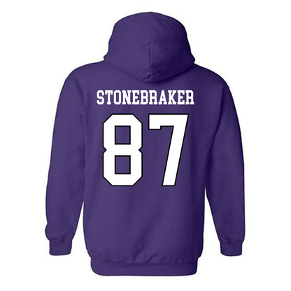 Weber - NCAA Football : Max Stonebraker - Classic Shersey Hooded Sweatshirt-1
