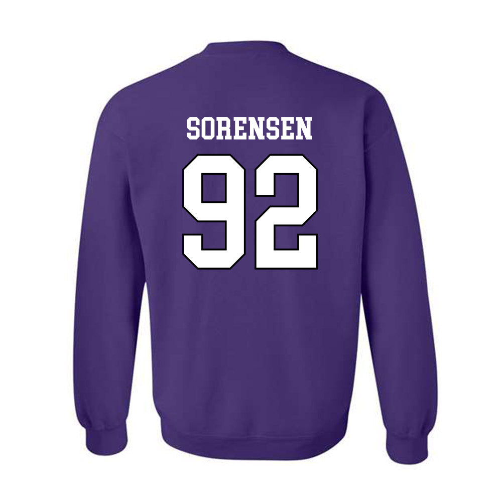 Weber - NCAA Football : Boyd Sorensen - Classic Shersey Crewneck Sweatshirt-1