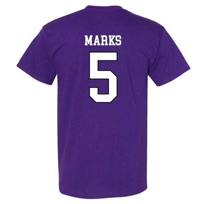 Weber - NCAA Football : Bones Marks - Classic Shersey T-Shirt-1