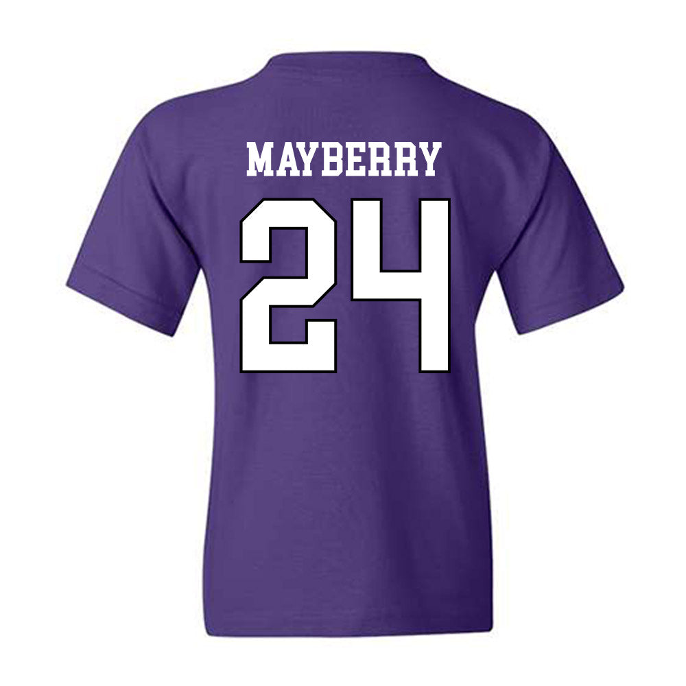 Weber - NCAA Football : Jasean Mayberry - Classic Shersey Youth T-Shirt-1