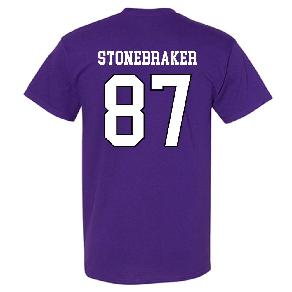 Weber - NCAA Football : Max Stonebraker - Classic Shersey T-Shirt-1