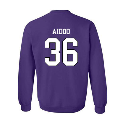 Weber - NCAA Football : Donovan Aidoo - Classic Shersey Crewneck Sweatshirt-1