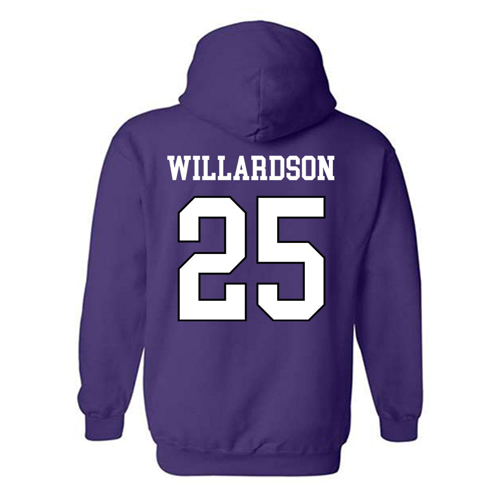 Weber - NCAA Women's Basketball : Nicole Willardson - Classic Shersey Hooded Sweatshirt-1