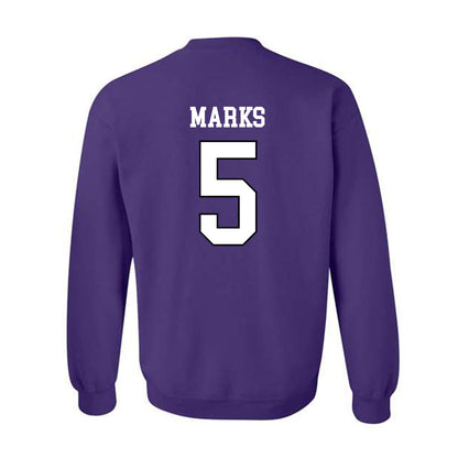 Weber - NCAA Football : Bones Marks - Classic Shersey Crewneck Sweatshirt-1