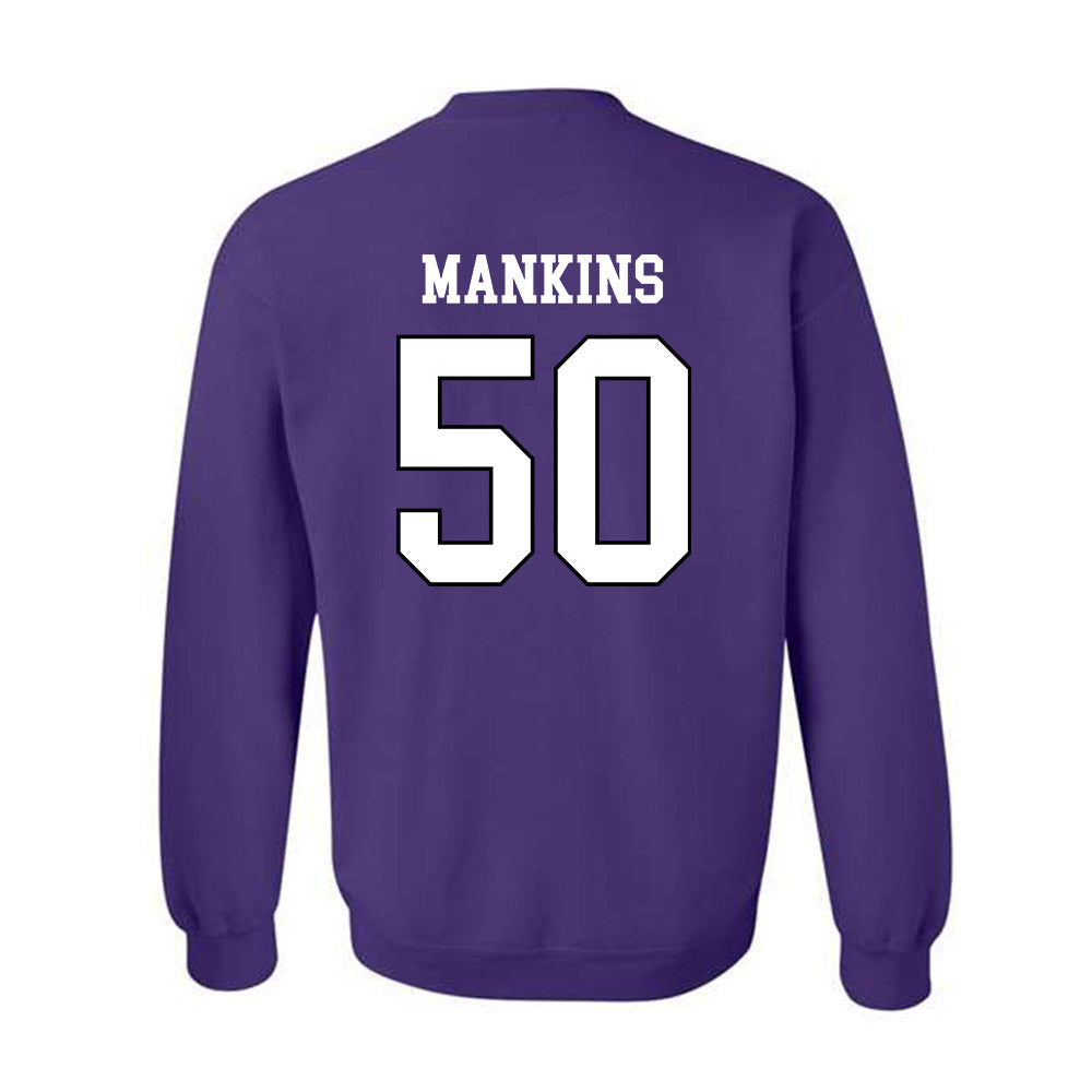 Weber - NCAA Football : Max Mankins - Classic Shersey Crewneck Sweatshirt-1