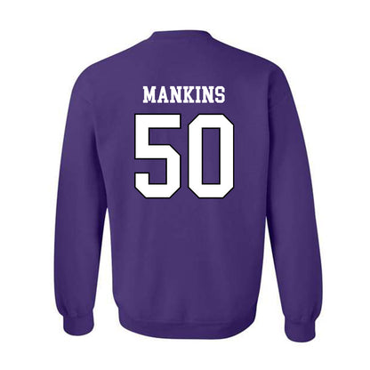 Weber - NCAA Football : Max Mankins - Classic Shersey Crewneck Sweatshirt-1