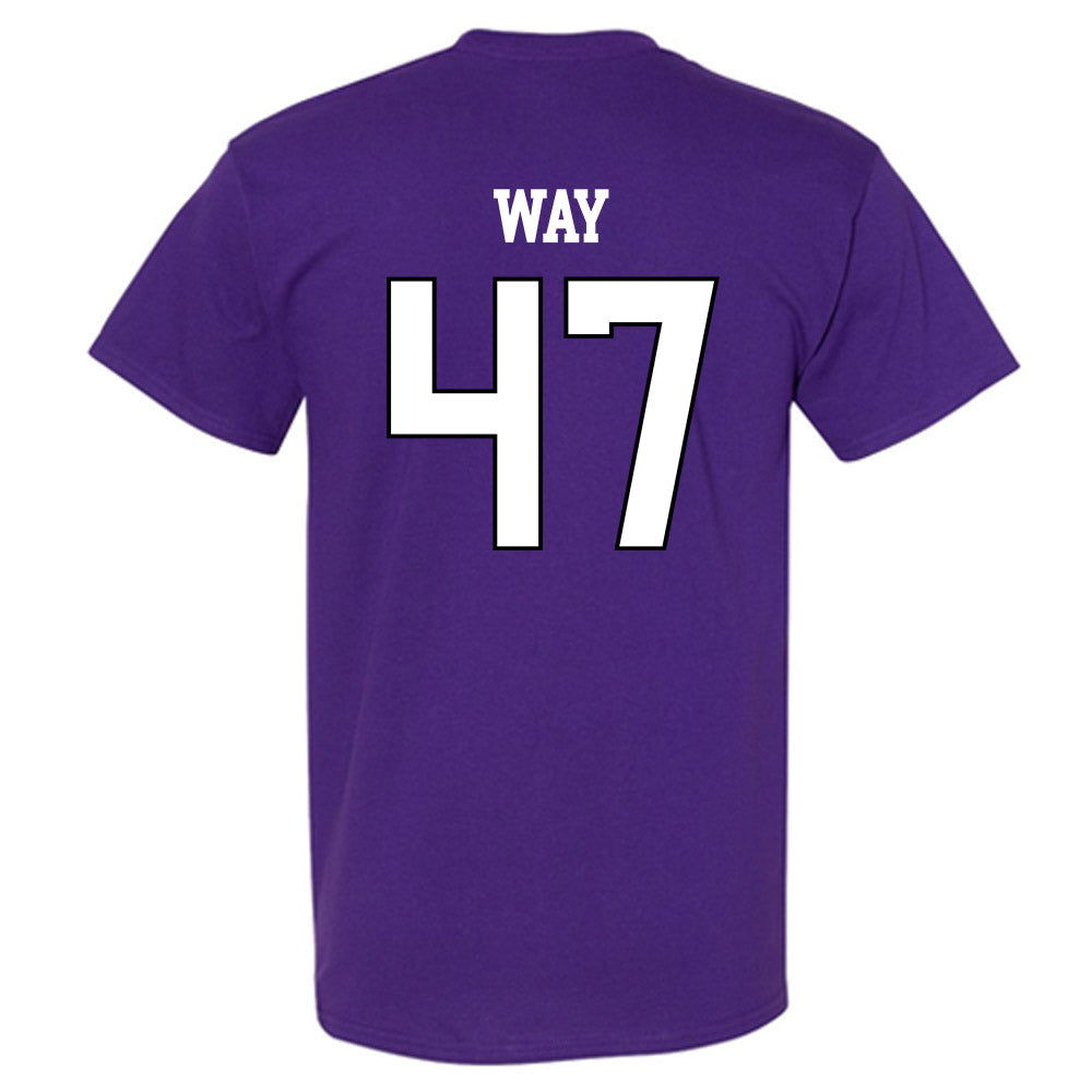 Weber - NCAA Football : Henry Way - Classic Shersey T-Shirt-1