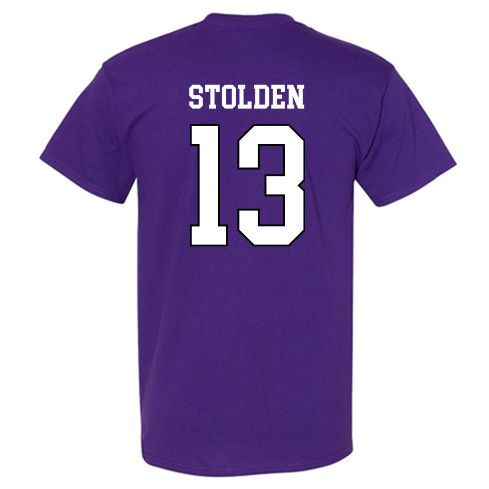 Weber - NCAA Football : Khalil Stolden - Classic Shersey T-Shirt-1