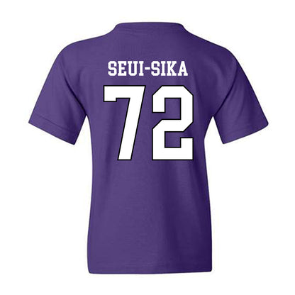 Weber - NCAA Football : Denzon Seui-Sika - Classic Shersey Youth T-Shirt-1