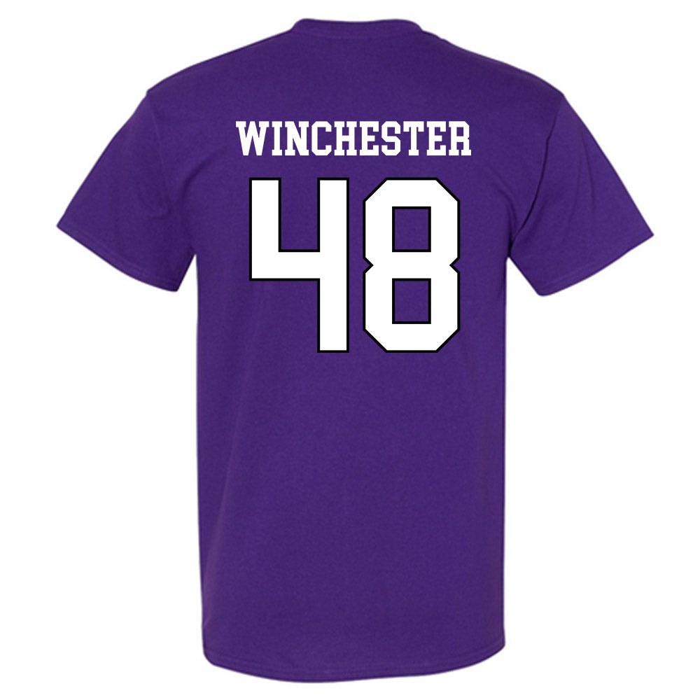 Weber - NCAA Football : Paliku Winchester - Classic Shersey T-Shirt-1