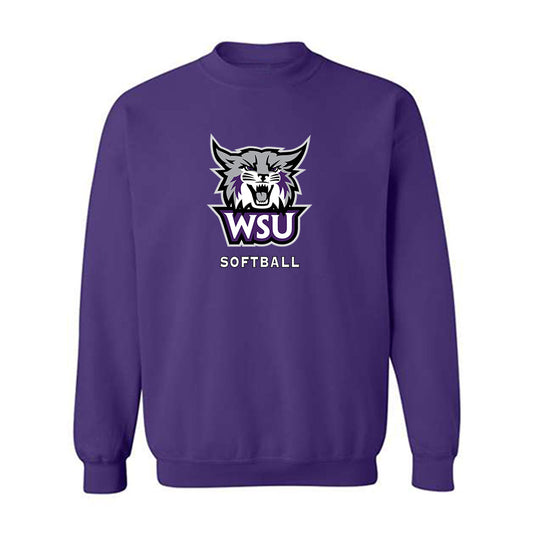Weber - NCAA Softball : Emily Racine - Classic Shersey Crewneck Sweatshirt-0