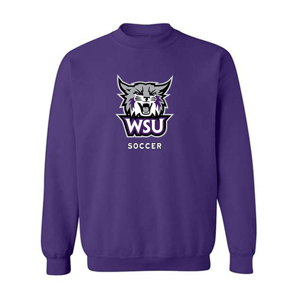 Weber - NCAA Women's Soccer : Oakley Anderson - Classic Shersey Crewneck Sweatshirt-0