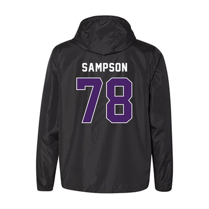 Weber - NCAA Football : Luke Sampson - Windbreaker-1