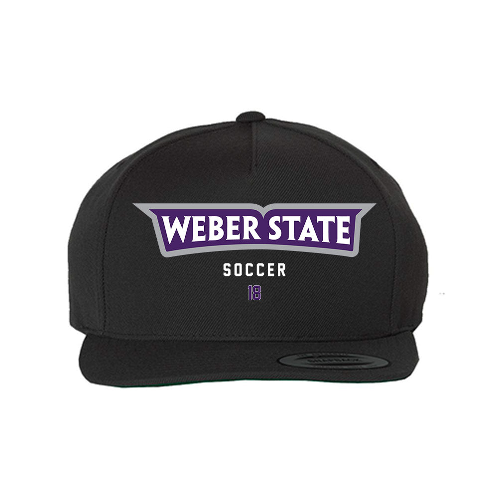 Weber - NCAA Women's Soccer : Nellie Brooks - Snapback Hat-0