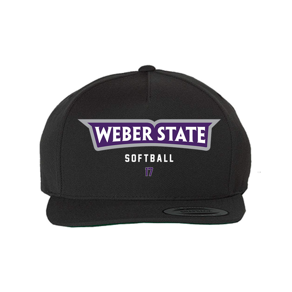 Weber - NCAA Softball : Emma Bingham - Snapback Hat-0