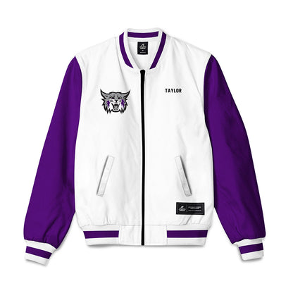 Weber - NCAA Men's Track & Field : Eli Taylor - Bomber Jacket-0