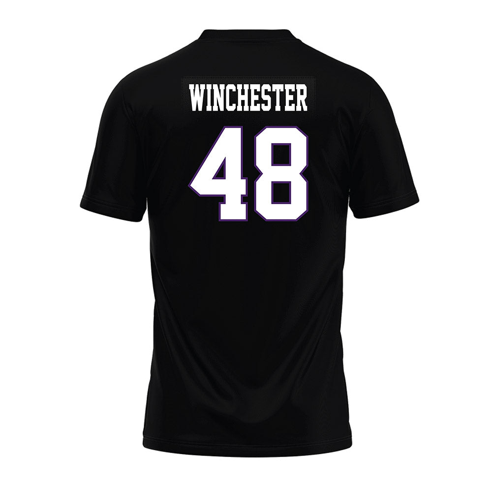 Weber - NCAA Football : Paliku Winchester - Black Premium Football Jersey-1