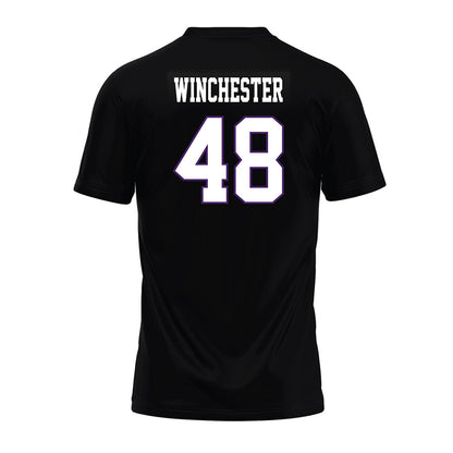 Weber - NCAA Football : Paliku Winchester - Black Premium Football Jersey-1