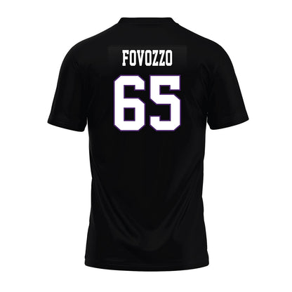 Weber - NCAA Football : Nicholas Fovozzo - Black Premium Football Jersey-1