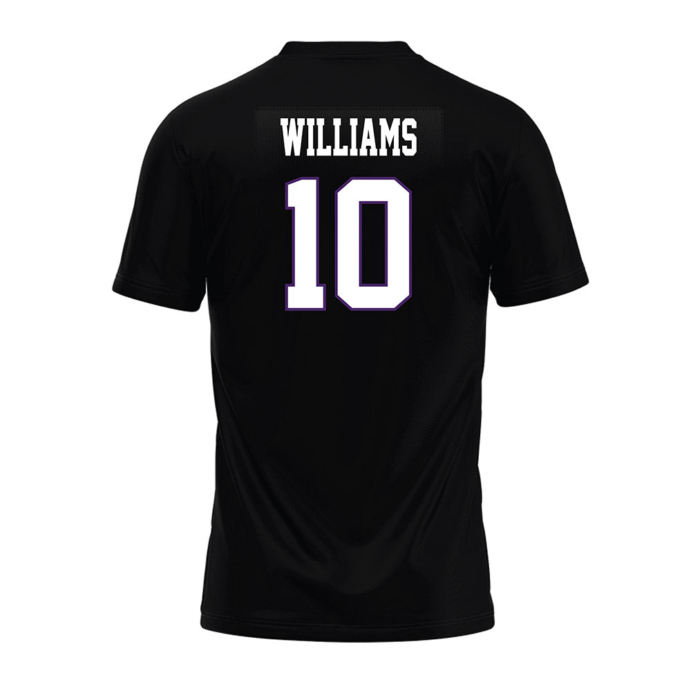 Weber - NCAA Football : Kerry Williams - Black Premium Football Jersey-1